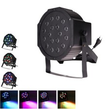Faro 18 led rgb luce stroboscopica par dmx lampada effetti strobo discoteca dj