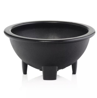 Set Of 4 Salsa Serving Dish Bowl Dipping Sauces 10 oz. Black Dishwasher Safe NEW