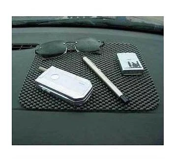 Conjunto de capas de assento de carro de couro ecológico qualidade superior preto presente grátis almofada de aderência para painel - Imagem 4 de 4