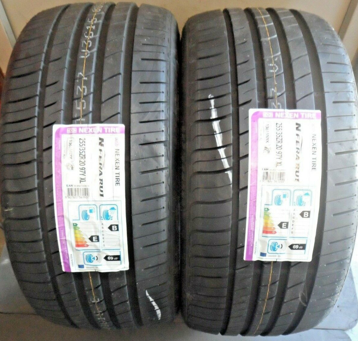 2 X 255 35 20 Nexen NFera RU1 XL 255/35R20 25535R20 Lifetime Warranty
