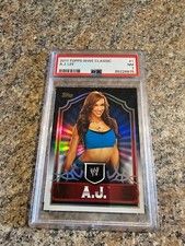 2011 Wwe Classic AJ Lee PSA 7 Rookie Card Topps