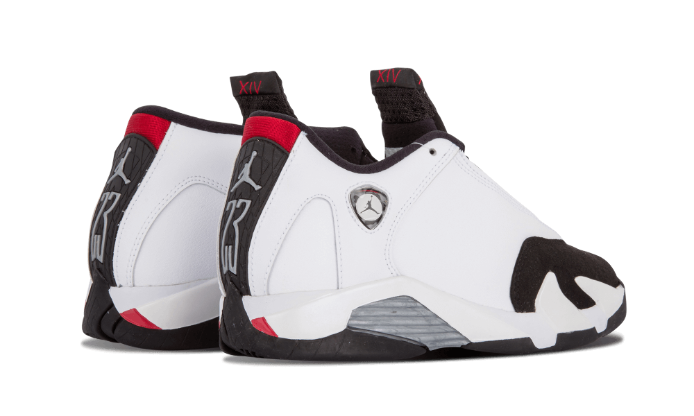 Nike Air Jordan 14 XIV Retro BP Black Toe White/Black 654972 102 Size 11.5C  | eBay