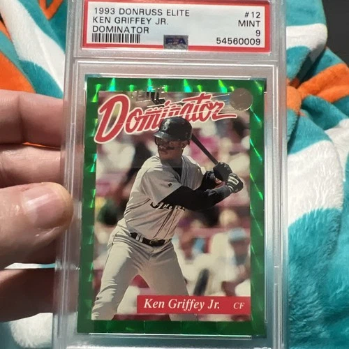 1993 Donruss Elite Dominator Ken Griffey Jr. /5000 #12 PSA 9 Beautiful