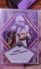 2024 Wild Card Auto Mania American Football - Hex Jordan Whittington #AMAD-Jw 