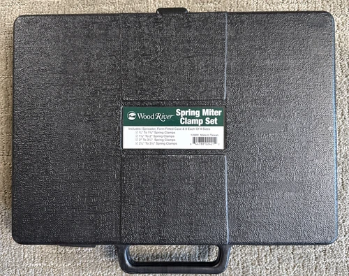 Wood River Spring Miter Clamp Set/ Spreader/ 8 Each Of 4 Sizes/ New