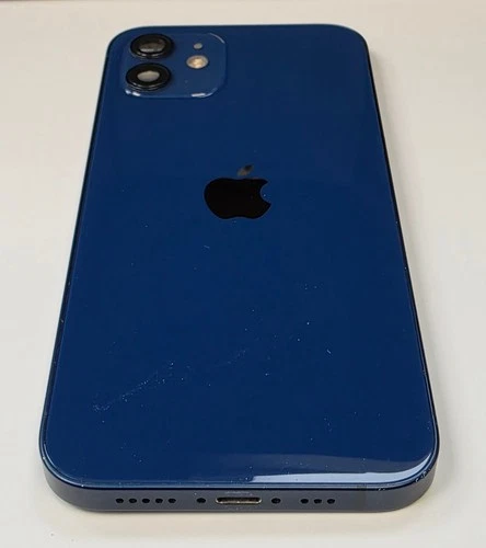 Genuine iPhone 12  Back Housing Chassis With Parts Blue