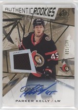 2021 SP Game Used Authentic Rookies Gold Jersey /135 Parker Kelly #183 Auto o1h