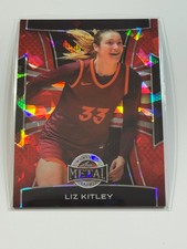 2025 Leaf Metal Women Of Sport Base Red Crystal #81 Liz Kitley 1/1