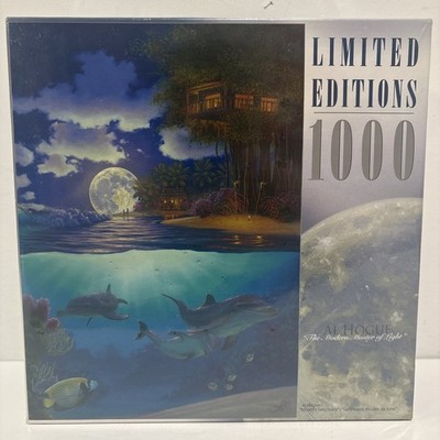 Al Hogue Moonlit Sanctuary Jigsaw Puzzle Limited Edition 1000 Piece New Sealed