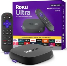 Roku Ultra - Ultimate Streaming Player - 4K Streaming Device for TV with HDR10+