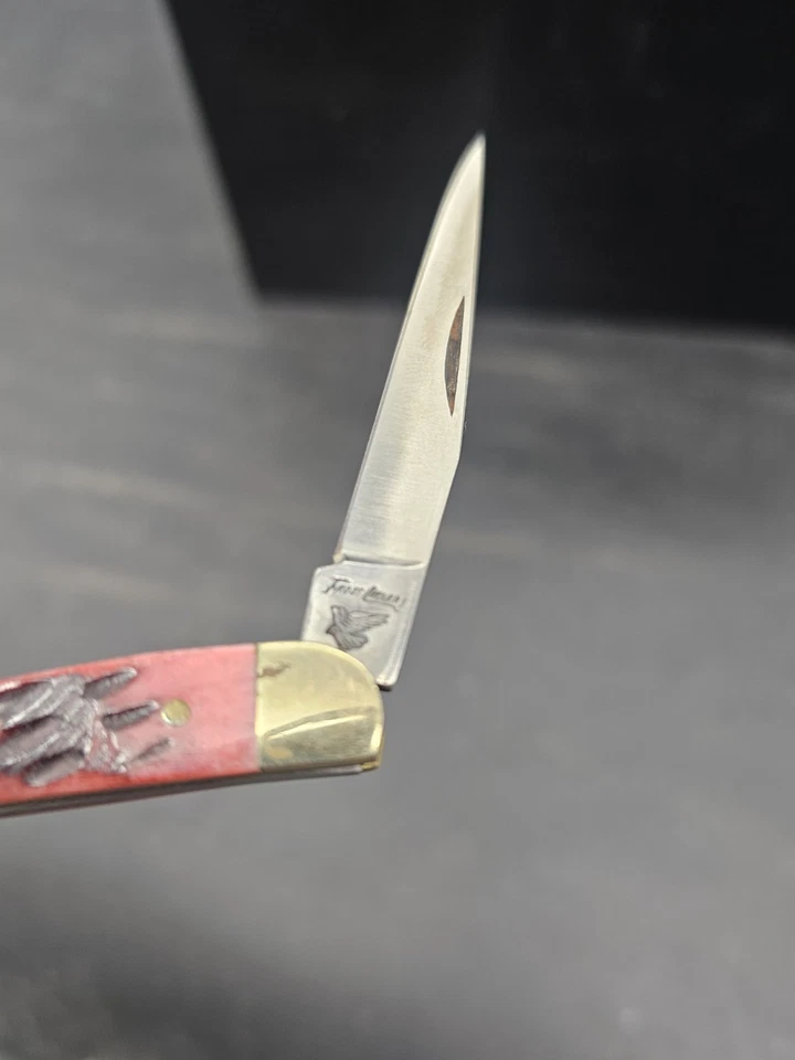 Frost Cutlery 小牙签刀不锈钢刀片合成手柄粉色 — 第 2/4 张图片