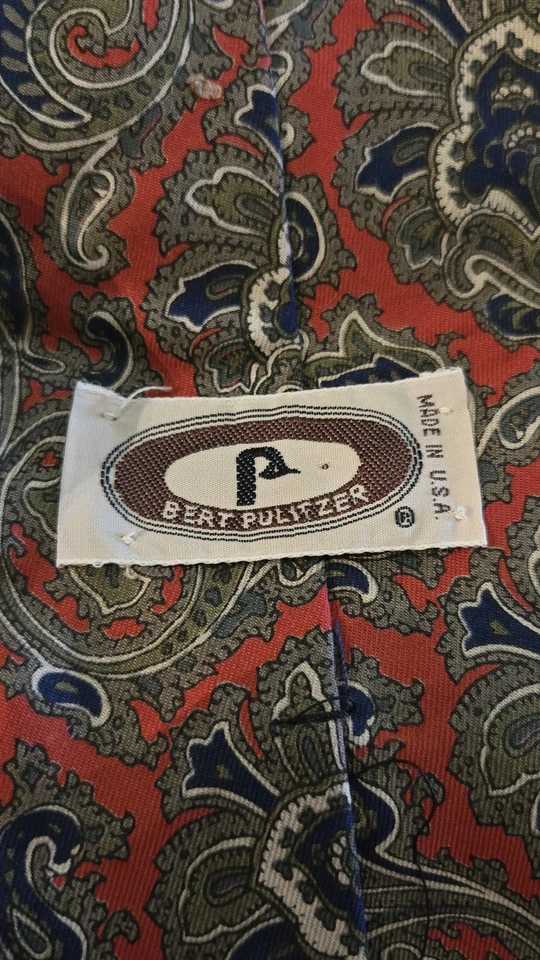 Lote 46 Corbatas Colección Cuello Vintage (Leer Descripción para Lista de Artículos de Marca) Foto 3 de 4