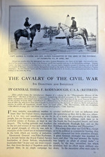 1911 Cavalry in the Civil War George Armstrong Custer Alfred Pleasanton