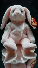 TY Beanie Babies 1996 Error Bunny Hippity or Hoppity Two Names All Tags Present