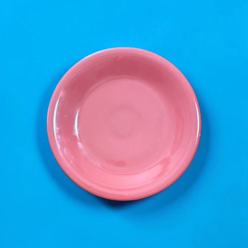 Homer Laughlin 7.25 Inch Fiesta Flamingo Pink Salad Plate - Retired Color- 2013
