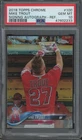 2018 Topps Chrome Refractor #100 Mike Trout Gem Mint PSA 10
