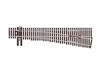 Peco SL-U8361 HO #6 Code 83 Right Hand Unifrog Turnout Streamline (10)