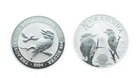 Lot 2 1 Oz Silver Rounds 2004 Australia 1 Dollar - 2023 Australia 1 Dollar *460