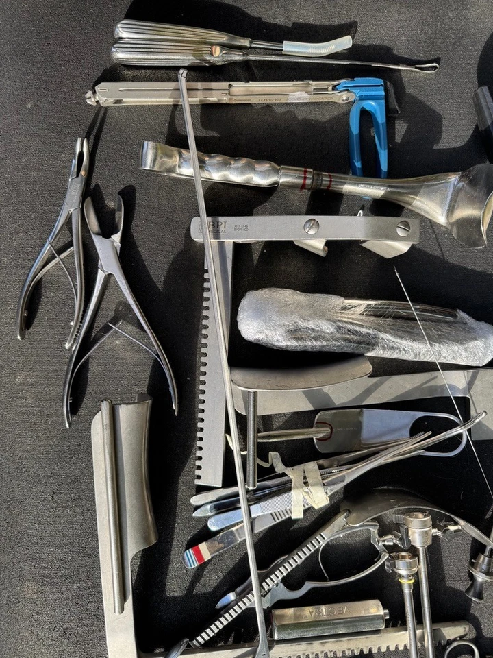 LOTE 32+* Aesculap, V Mueller, + {Ver fotos} GINECÓLOGO -Tipo herramientas, nariz y garganta ++ Foto 3 de 4