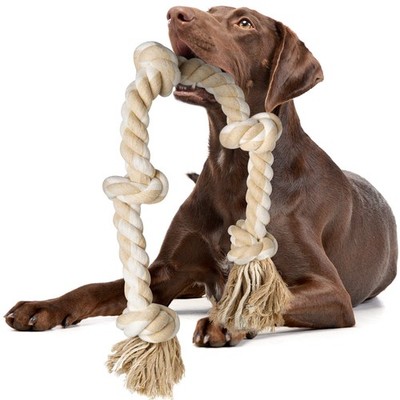 Fida Dog Rope Toys for Large/Medium Aggressive Chewers, Tough Cotton Chew Toy...
