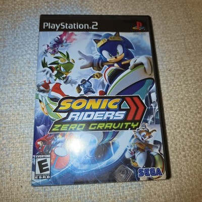 Sonic Riders: Zero Gravity (Sony PlayStation 2, 2008) W/ Manual