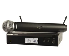 Shure BLX24R/SM58 Rackable Handheld Wireless System w/ SM58 Capsule (Band H10)