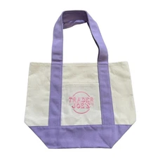 Trader Joe's 2025 Limited Edition Mini Tote Bag Pastel 5 Colors 1-4 Pcs