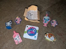 Littlest Pet Shop Lot Of  8 Cardboard Cutouts LPS Figure  Pictures  Animals 