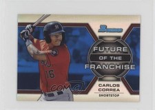 2013 Bowman Draft Future of the Franchise Blue Refractor /250 Carlos Correa o7m
