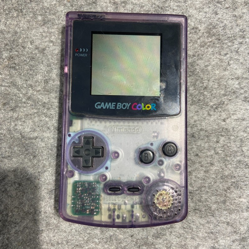 Nintendo Game Boy Color Handheld Game Console Only CGB-001 No Power Broken