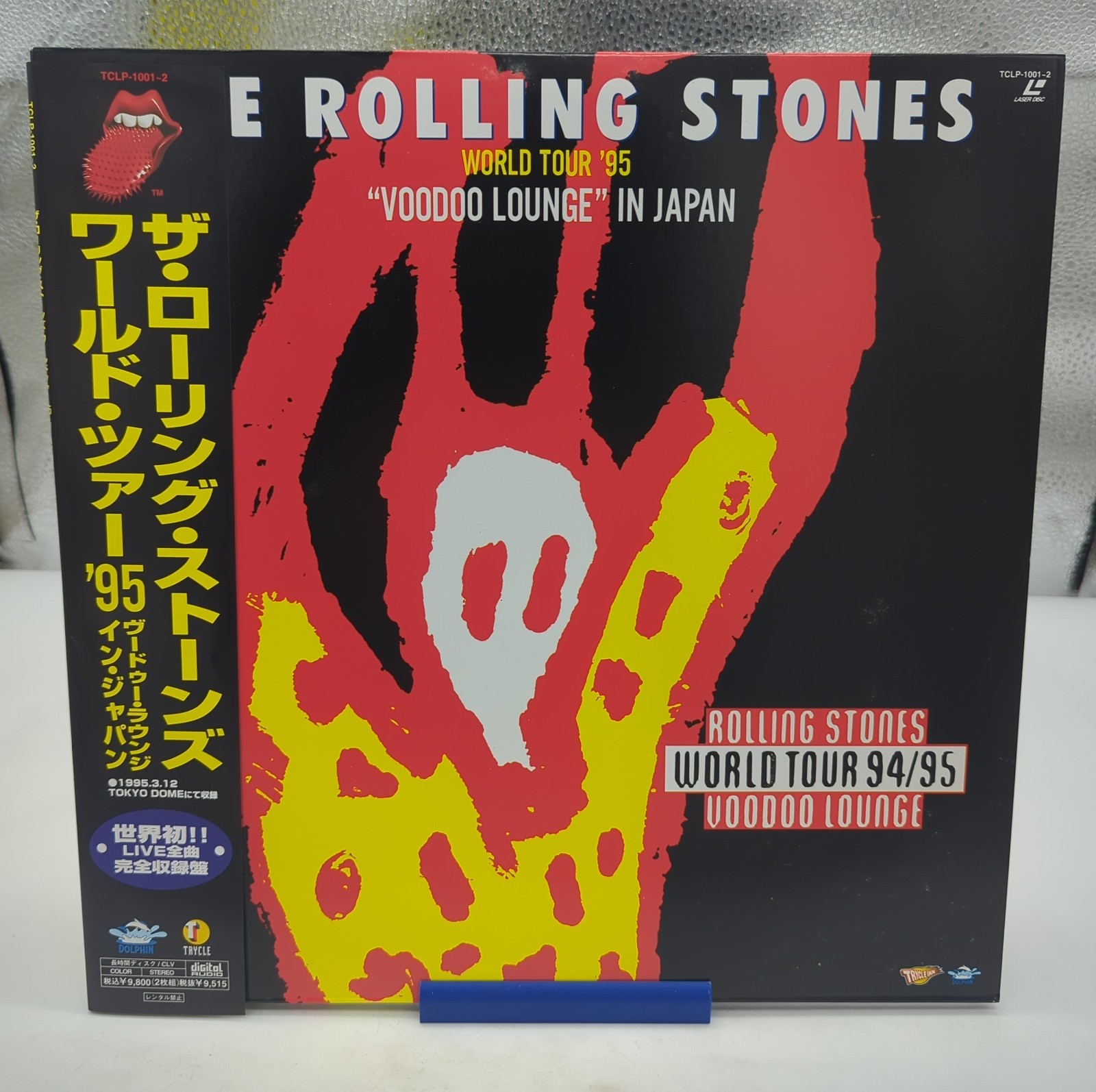 Rolling Stones World Tour 95 Voodoo Lounge In Japan TCLP-1001 Laserdisc