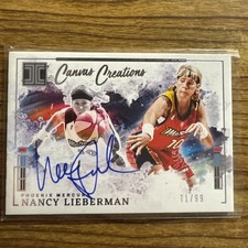 2025 Impeccable Nancy Lieberman Canvas Creations Auto 71/99 #CC-NL Mercury