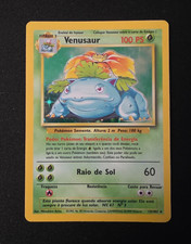 1999 Pokemon Base Set Unlimited Venusaur Holo Rare Card 15/102 LP-MP