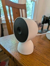 Google Nest Camera Indoor 2nd Generation Snow GJQ9T Wired | Tested