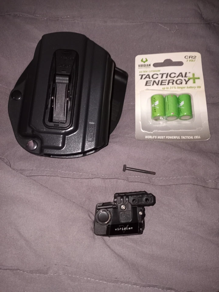 VIRIDIAN C5L VERDE LÁSER Y FUNDA COMBO GLOCK 19 Foto 3 de 4