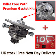 For Mazda B2500 2.5D Turbocharger Upgrade Cartridge + Premium Gasket Kit