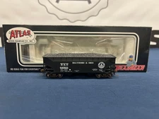 Atlas HO Baltimore & Ohio #640523 2-Bay Open Hopper Car 1874