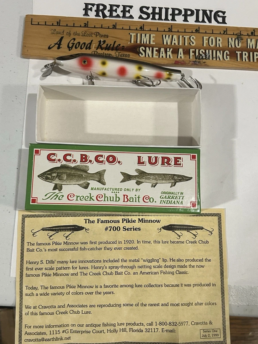 Creek Chub Vintage Fishing Lures with Original Box for sale | eBay