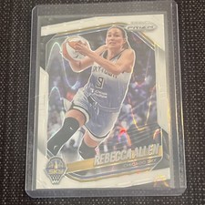 2025 Panini Prizm WNBA- White Seismic #67 Rebecca Allen- Chicago Sky