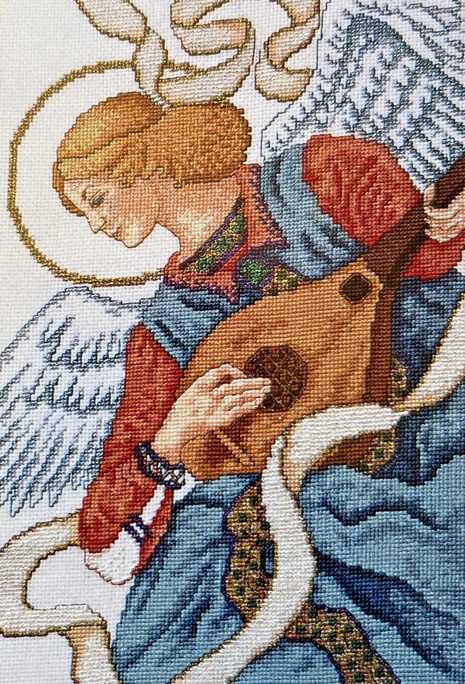 True Colors Int'l Renaissance Angels counted cross stitch chart BCL-10176 1992 - Image 4 of 4