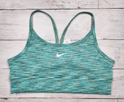 Nike Kids Indy Sports Bra Green Teal Sz. YS NEW FD2277-386