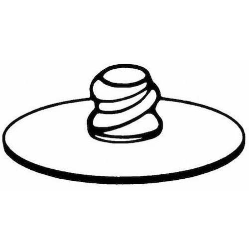 3M Sanding Disc 2 Inch Ceramic Quick Change TR 60 Grit Coarse Pack of 50 - Image 2 of 3