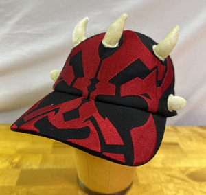 Disney Parks Star Wars Darth Maul Hat Cap Adult One Size in GC