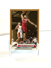 #'d /199! Justin Champagnie 2023-24 Topps G League Bronze #'d 115/199