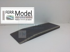 FERRMODEL 165 - Banchina marciapiede stazione FS parte terminale con scivolo, H0
