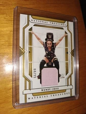2024 Panini National Treasures WWE - Material Treasures Wendy Choo #MT-WCH 84/99