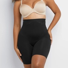 Maidenform Lace High Waist Thigh Slimmer Shapewear NWT XLARGE