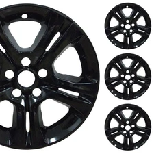 PACRIM 17" Gloss Black Wheel Skins for Dodge Charger SXT (2015-2024) | Set of 4