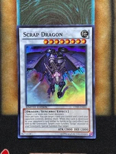 Yugioh Scrap Dragon CT09-EN006 Super Rare Limited Edition NM