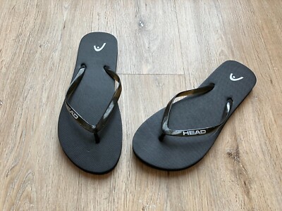 HEAD Swimming Strand Flip Flop Zehentrenner schwarz Größe 36, 37, 38, 39, 40 NEU